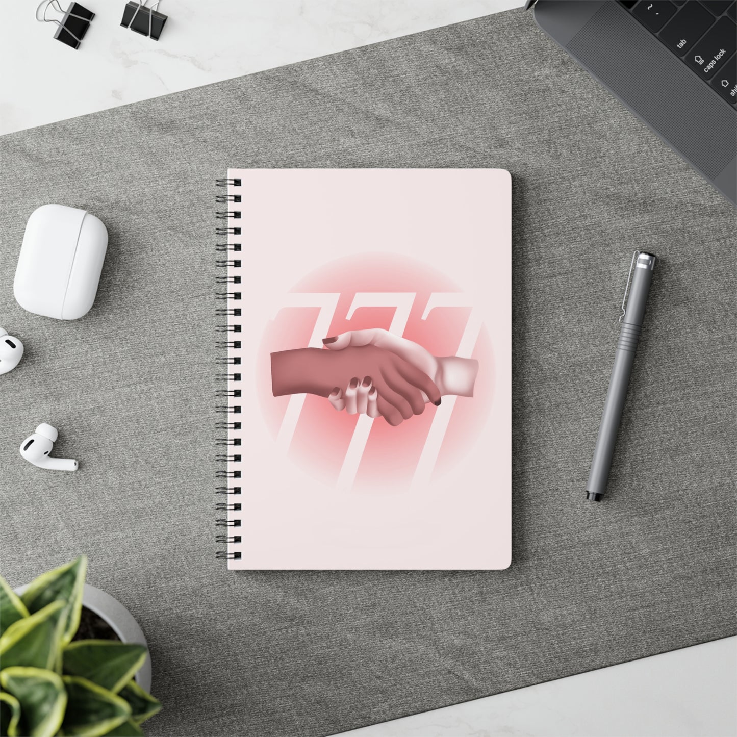 "Soutien (777)" Notebook
